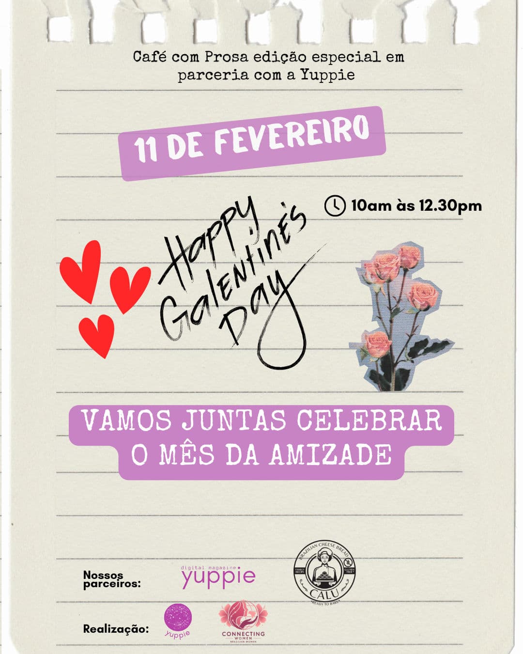 Café com prosa - edição especial!